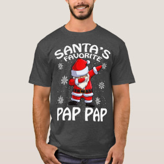 Santas Favourite Pap Pap Christmas T-Shirt