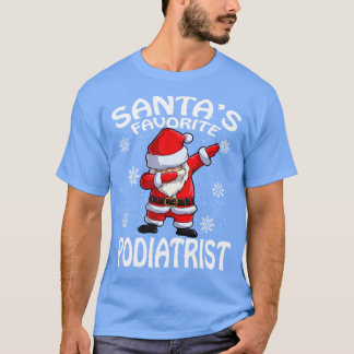 Santas Favourite Podiatrist Christmas 1 T-Shirt