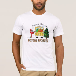 Santa's Favourite Postal Worker T-Shirt