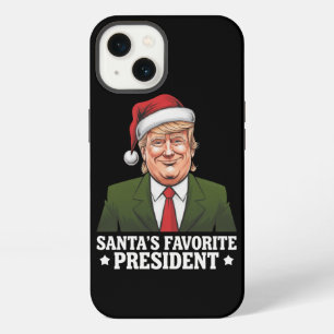 Santa's Favourite President Funny Trump Christmas iPhone 13 Case