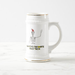 Santa's Favourite Rad Tech Beer Stein