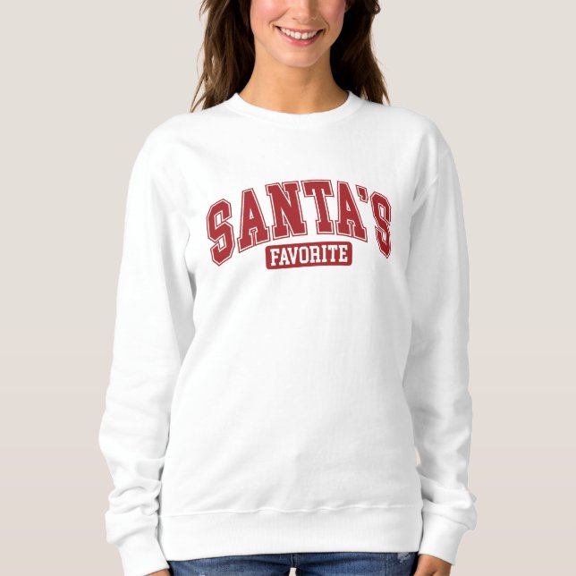 Santa's Favourite Sweatshirt (Front)
