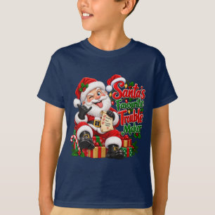 Santa's Favourite Trouble Maker T-Shirt