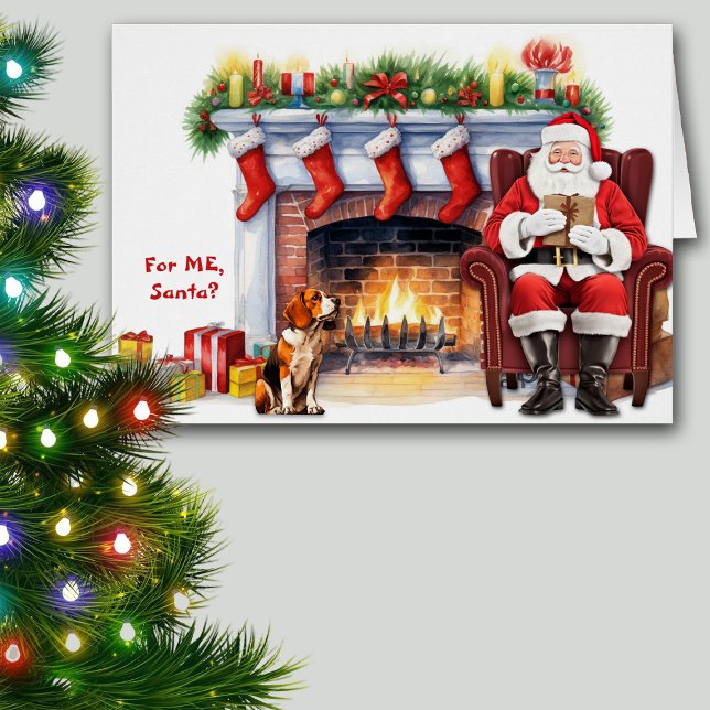 Santa's Gift Beagle Dog Christmas (Creator Uploaded)