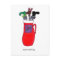 Santa's Golf Bag Humourous Christmas Post Card