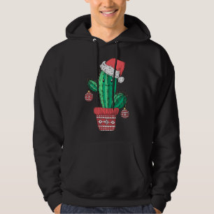 Santa's Hat Cactus Sweater Christmas Party Xmas Ho