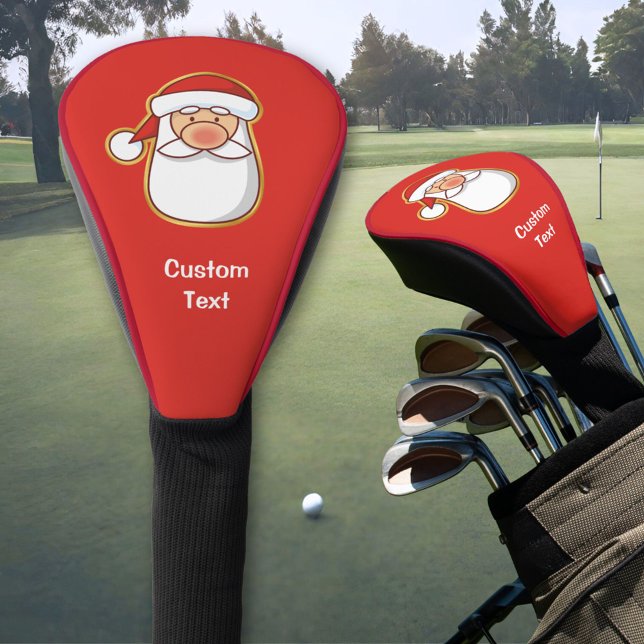 Santa's Head Golf Head Cover (Creator Uploaded)