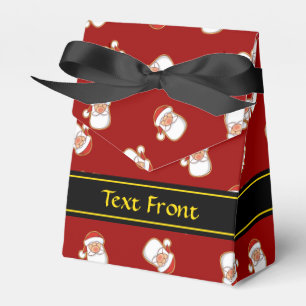 Santa's Head Pattern Favor Box