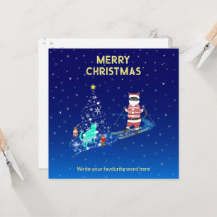 Santa's Heart-Warming Night Invitation