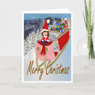 Santa's helper card