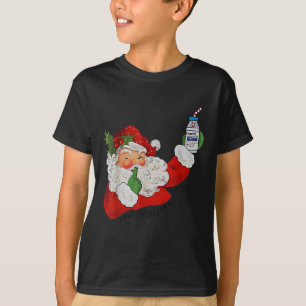 Santa's Helper Icu Crna Propofol Pharmacist Nurse T-Shirt