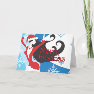 Santa's Helper - Merry Christmas Holiday Card