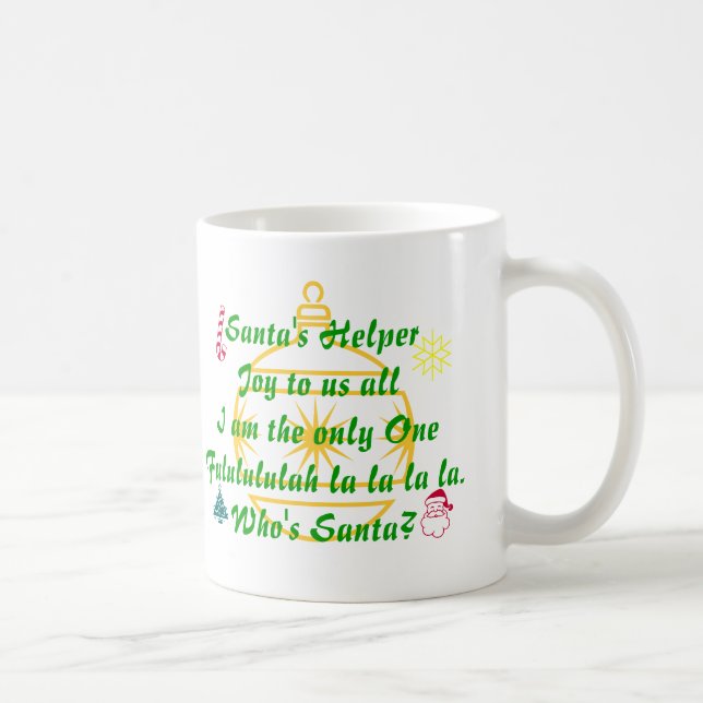 Santa's Helper Mug (Right)