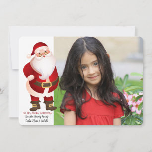 Santa's Helper Photo Holiday Card