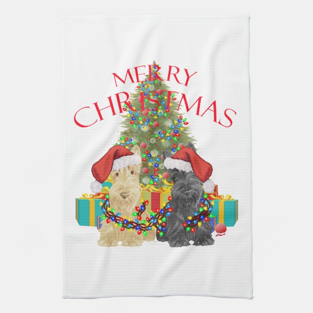Santas Helpers Kitchen Towel (Vertical)