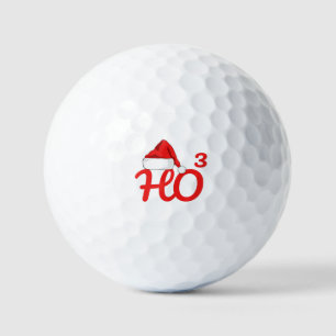 Santa's Ho Christmas Golf Balls