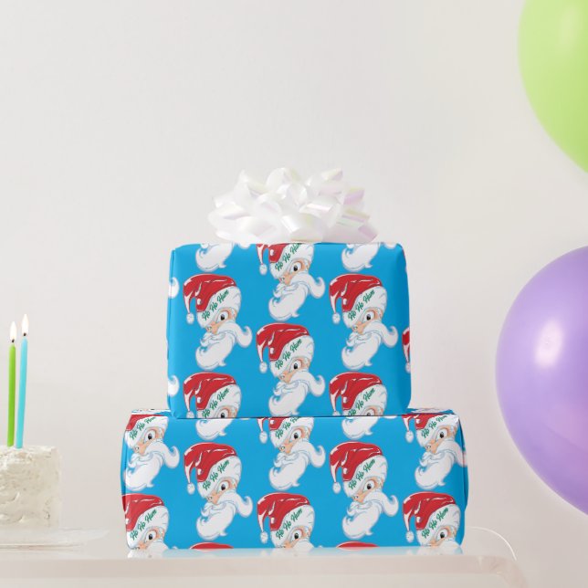 Santa's Ho Ho Ho Wrapping Paper (Party Gifts)
