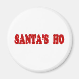 Santa's Ho Magnet