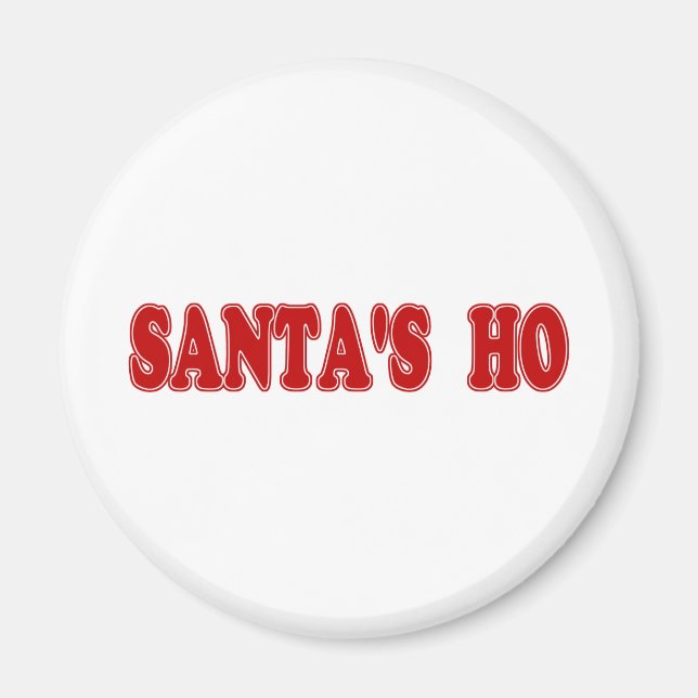 Santa's Ho Magnet (Front)
