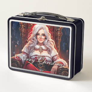 Santa's hottest sister - Merry XMas 03122024_0001 Metal Lunch Box