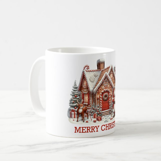 Santa's House Mug (Front Left)