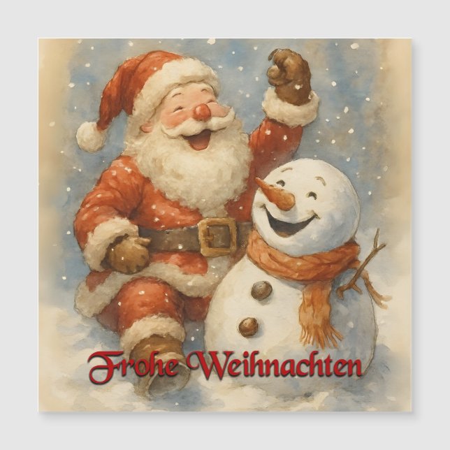 Santas Lachen im Winterzauber (Front)