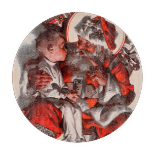 Santa's Lap Cutting Board