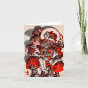 Santa's Lap Holiday Card