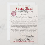 Santa's Letter Invitation<br><div class="desc">Get a customizable letter from santa</div>