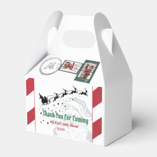 Santa's Letter Postmarked Naughty Or Nice Favor Box