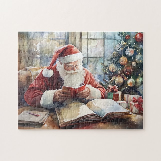 Santa's Lists Jigsaw Puzzle (Horizontal)