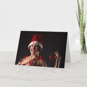 Santa's Little Elf Holiday Card