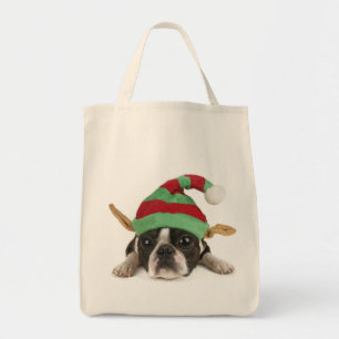 Santa's Little Helper Bag! Dog Lovers Bag! Tote Bag
