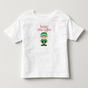 Santa's Little Helper Boy Bodysuit