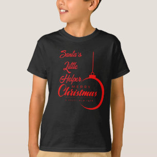 Santa's little Helper christmas T-Shirt for kids