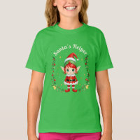 Santa's Little Helper Elf Festive Christmas