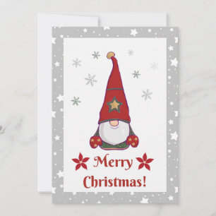 Santa's Little Helpers - Christmas Gnomes Edition Thank You Card