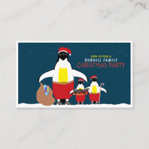 Santa's little helpers, Festive Invitation