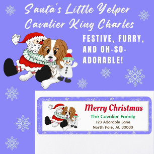 Santa's Little Yelper Cavalier King Charles Return