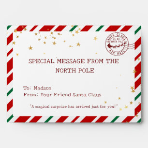 Santa's Magical Envelope - Personalized Christmas 