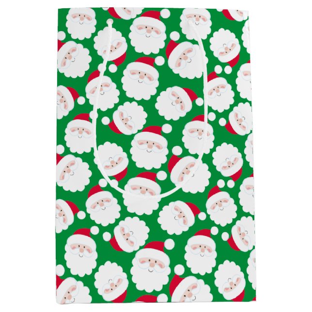 Santas Medium Gift Bag (Front)