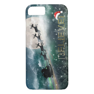 Santa's Midnight Ride Christmas iPhone 7/Plus Case