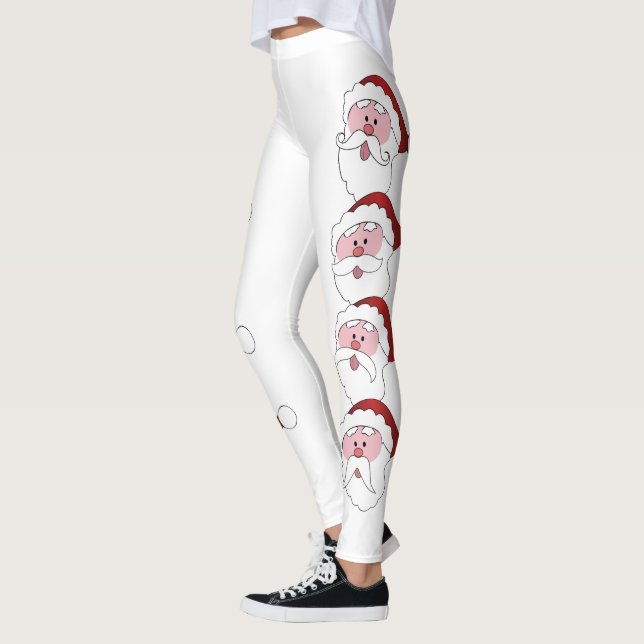Santa's Moustaches leggings (Left)
