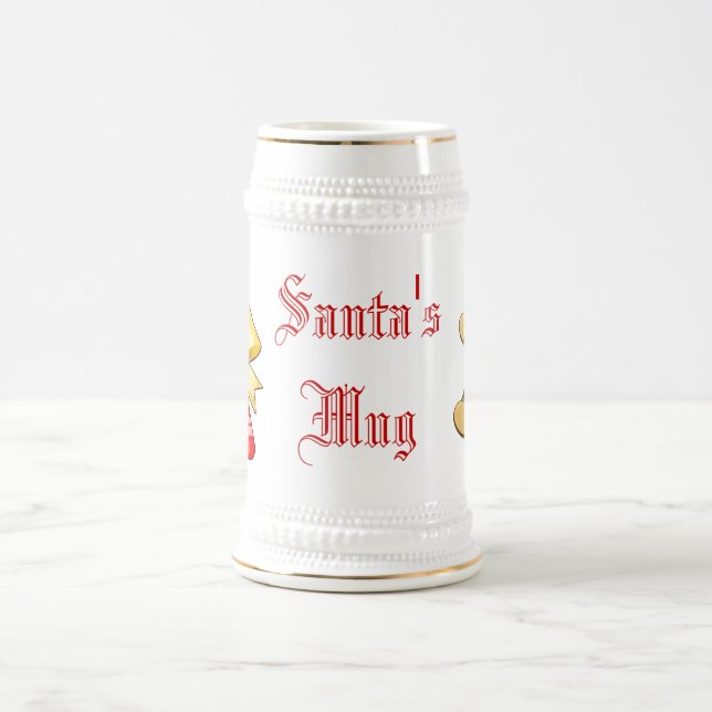 Santa's Mug Christmas Stein (Center)