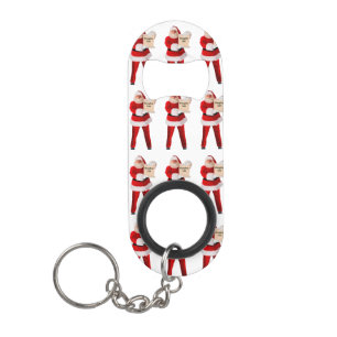 Santa's Naughty List Bottle Opener Keychain Bottle Opener