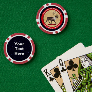 Santa's Own - 1st Polar Airlift Squadron Poker Chips