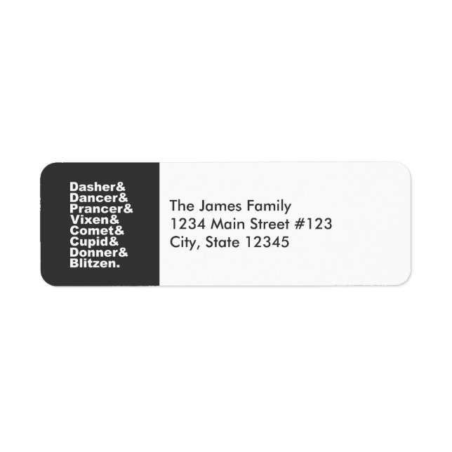 Santa's Reindeer (Front)