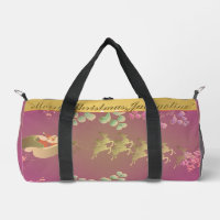 Santa's Reindeer Purple 