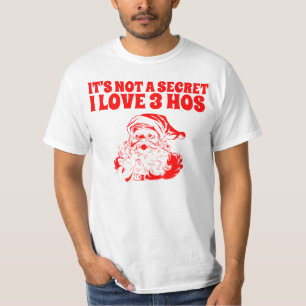 Santa's Secret Exposed T-Shirt