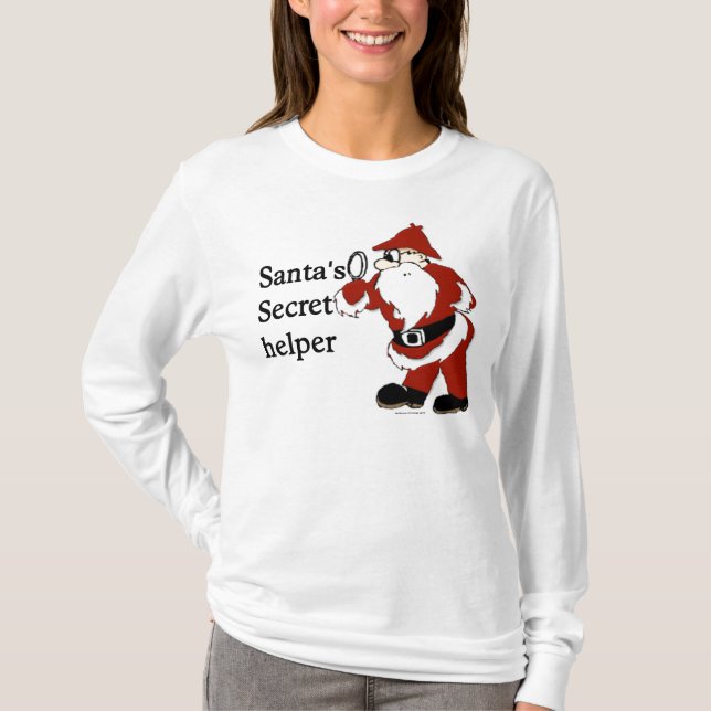 SANTA'S SECRET HELPER T-Shirt (Front)